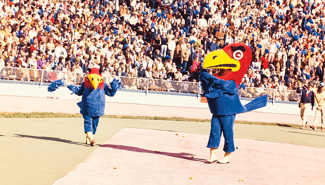 Jayhawk Mascot History